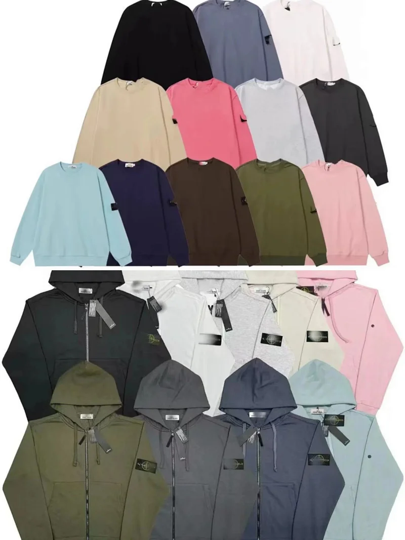 Stone Hooded Knit Sweatshirt Collection-WhatsApp+86 157 9266 1526